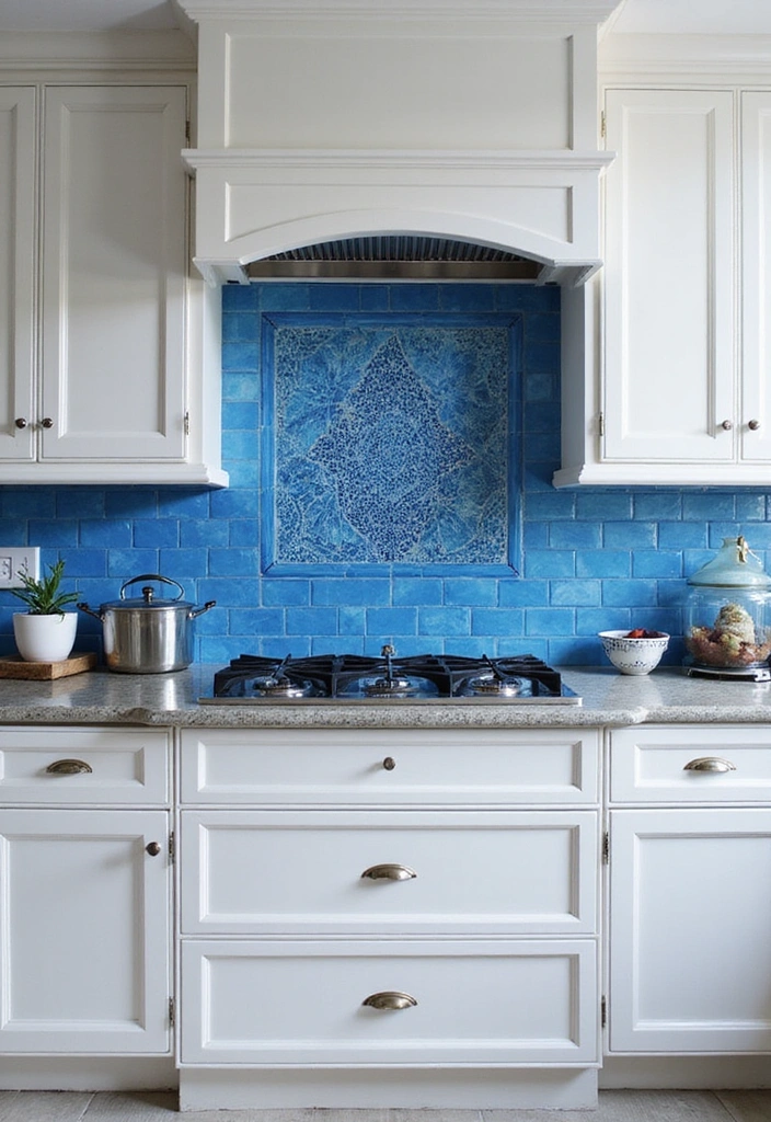 Blue Tile Backsplashes