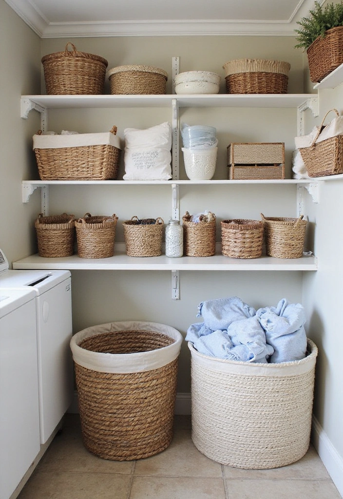 Clever Use of Baskets