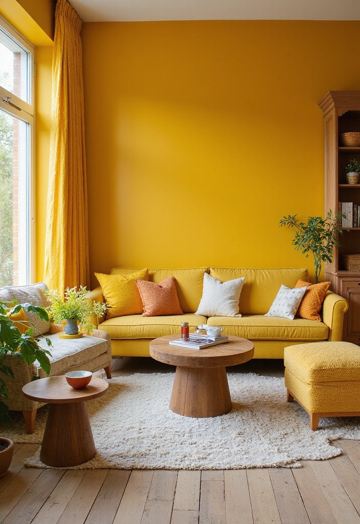 Cheerful Mustard Yellow to Brighten Up