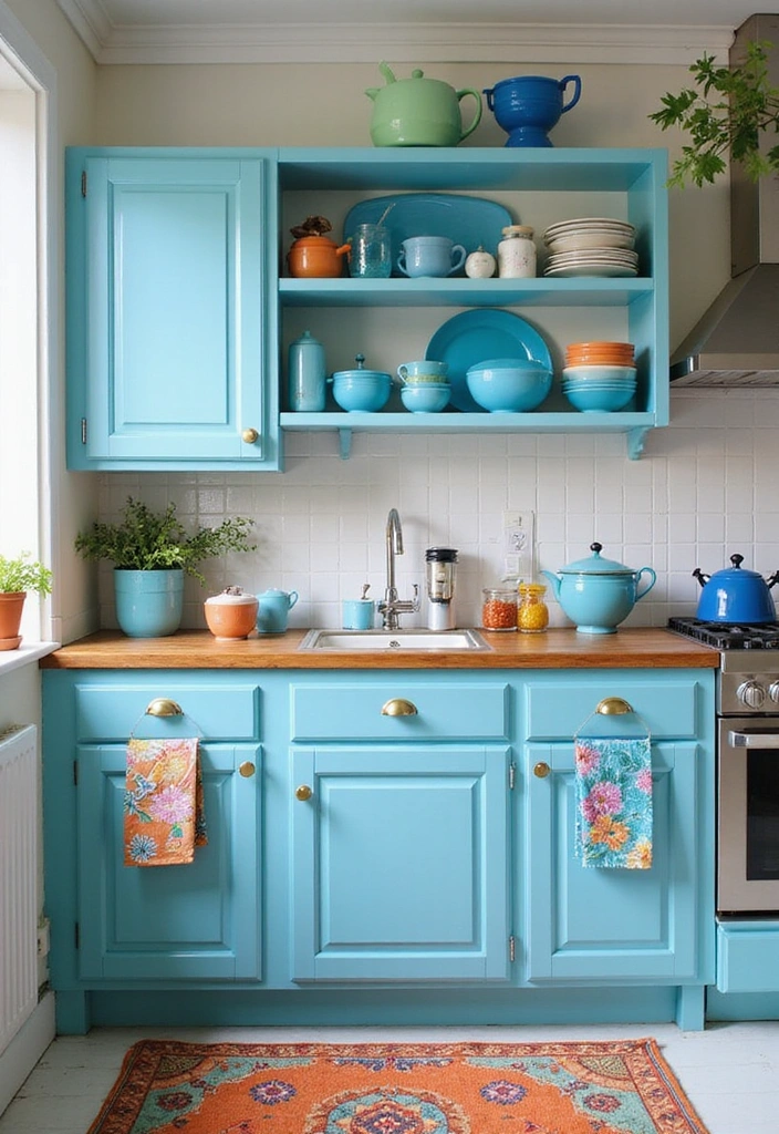 Bright Blue Accessories