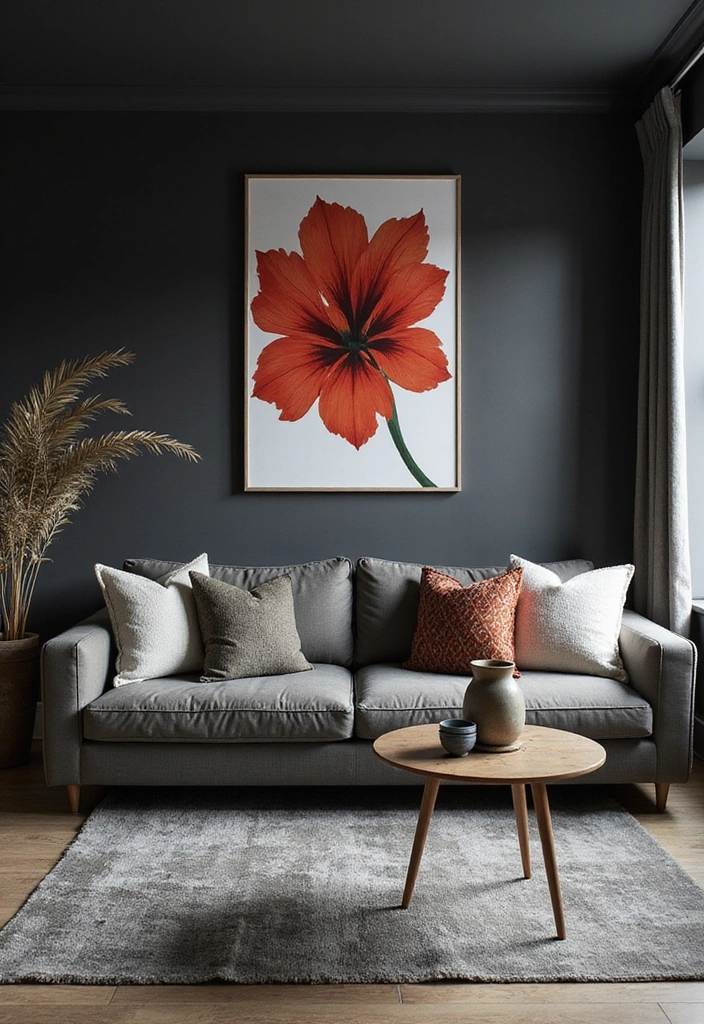 Moody Charcoal for a Dramatic Effect