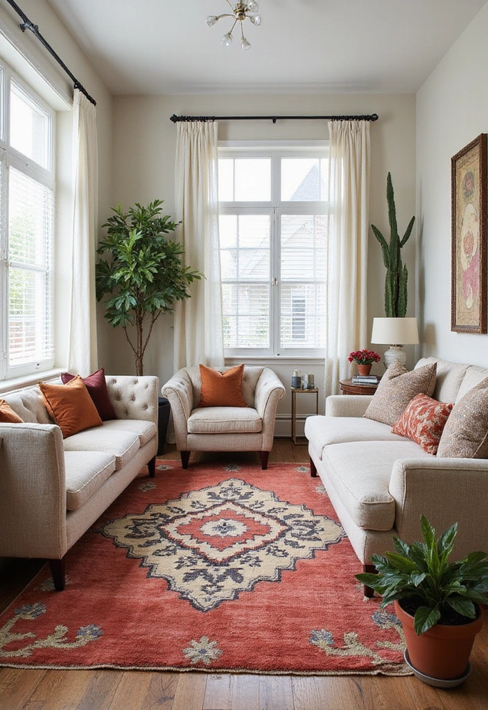 Statement Rugs: Grounding Your Space