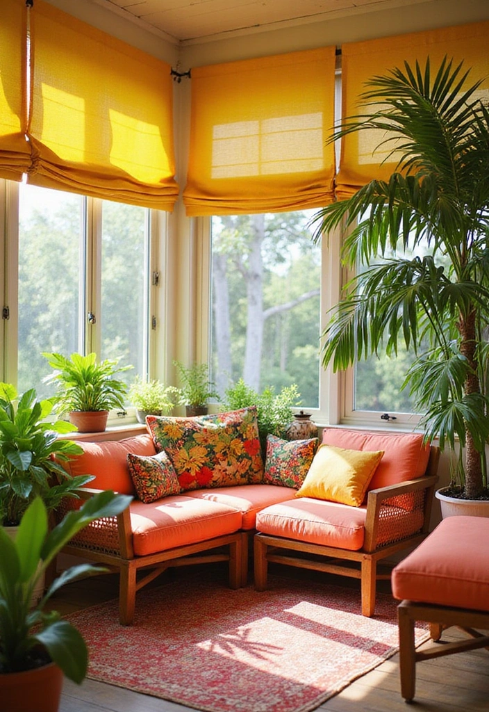 Vibrant Tropical Shades