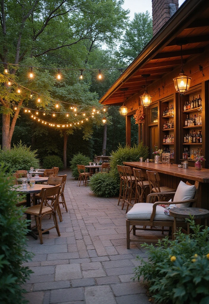 Outdoor Patio Bar