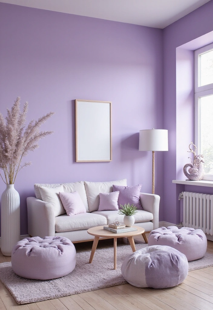 Soft Lavender for a Touch of Whimsy
