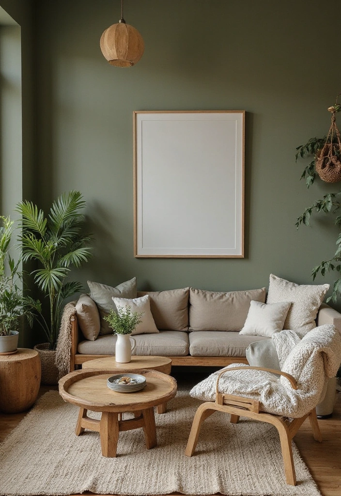 Earthy Olive Green for Natural Charm