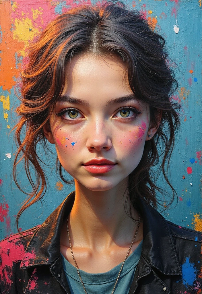Artistic Self-Portrait