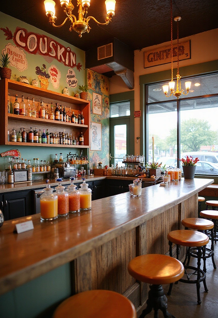 Family-Friendly Bar Area