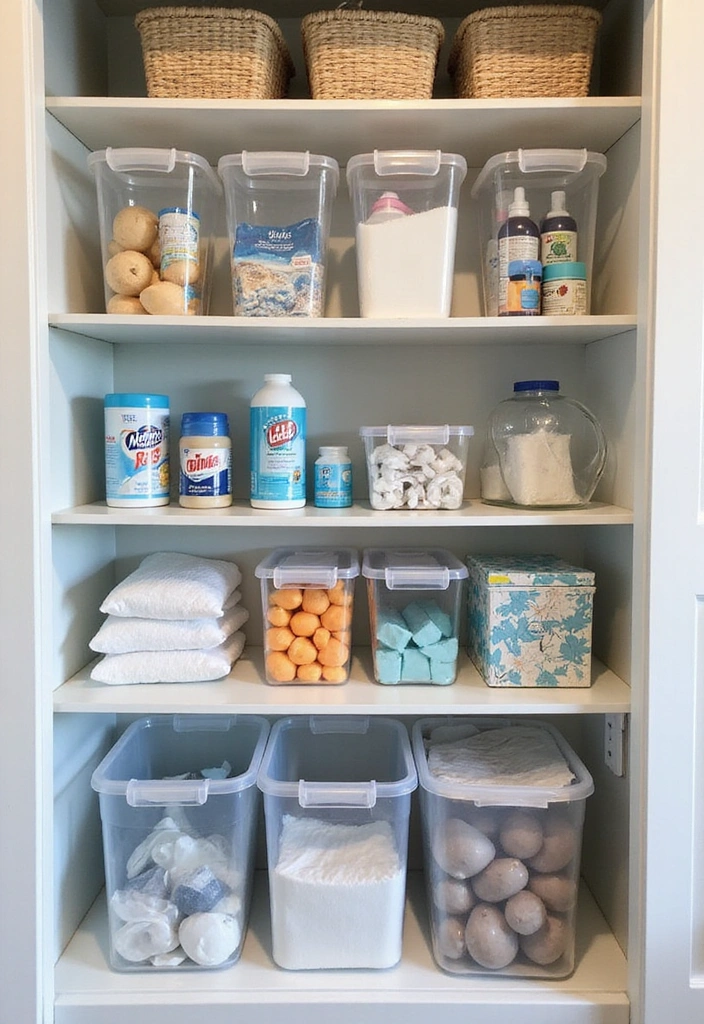 Use of Clear Containers