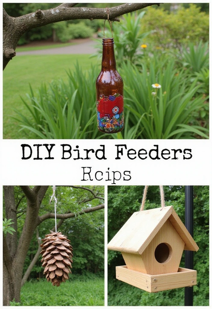 Fun DIY Bird Feeders