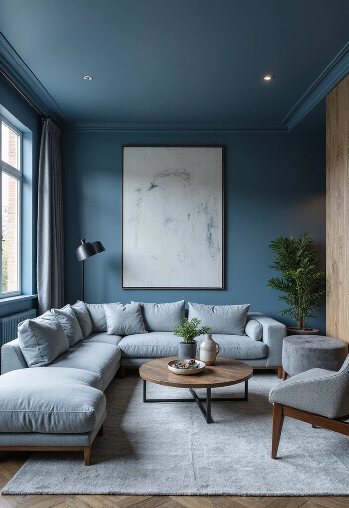 Cool Steel Blue for a Modern Edge