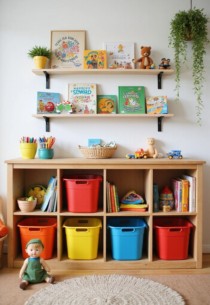 Creative Organization for Kids’ Spaces