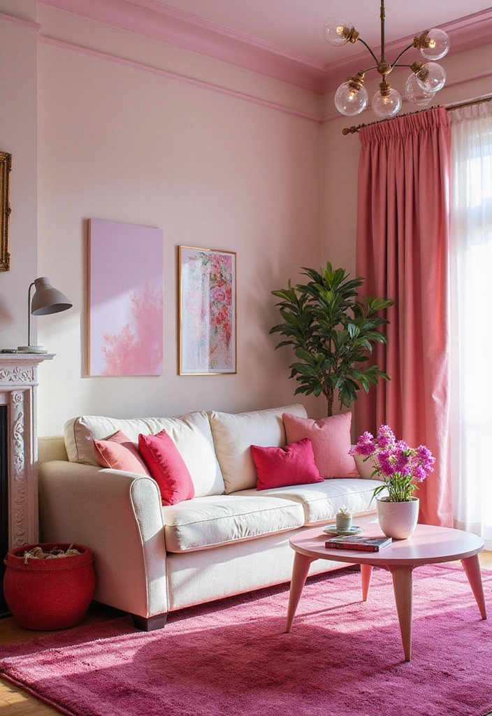 Vibrant Raspberry for a Pop of Color